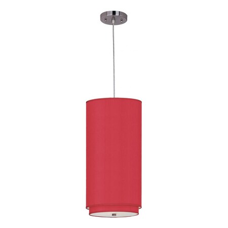 Elements-One Light Mini-Pendant with Cord-9.75 Inches wide by 19 inches high